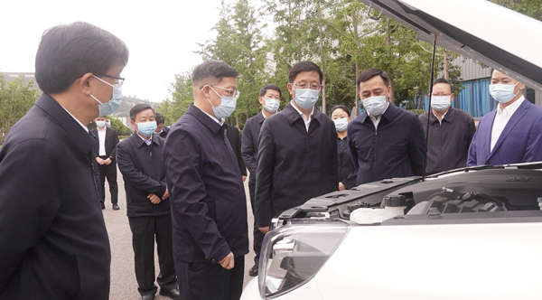 云南省委副书记、省长王予波带队到 凯发一触即发官网开展调研